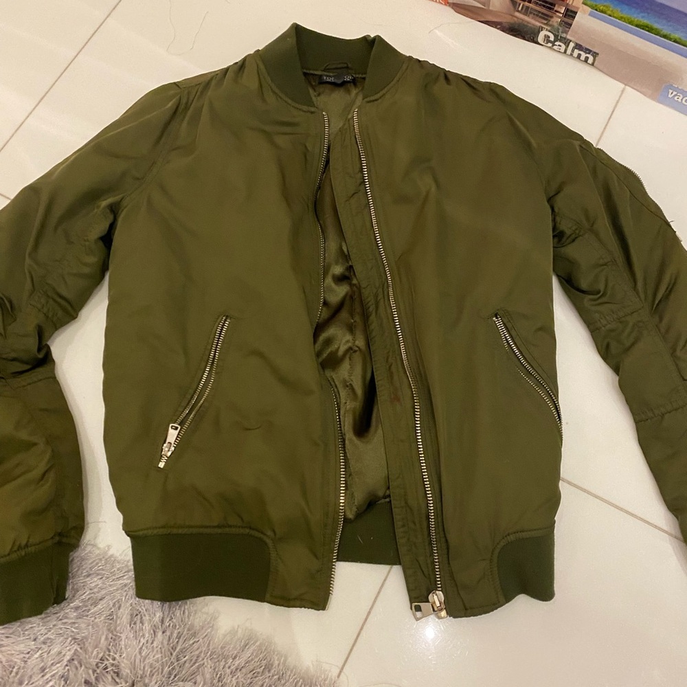 Top shop bomber jacket